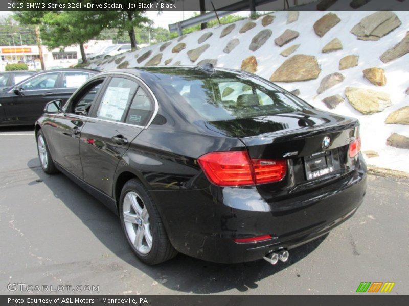 Jet Black / Black 2015 BMW 3 Series 328i xDrive Sedan