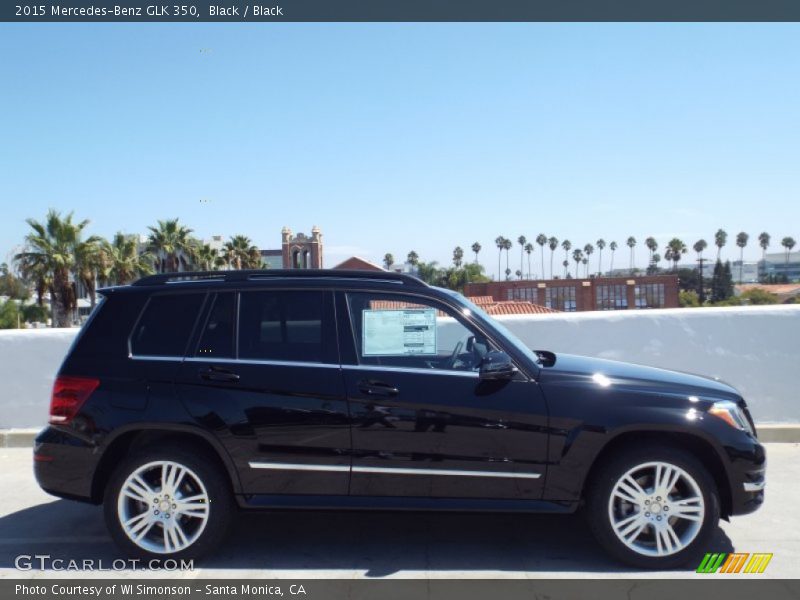 Black / Black 2015 Mercedes-Benz GLK 350
