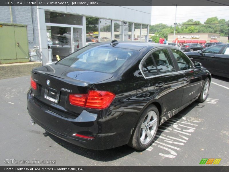 Jet Black / Black 2015 BMW 3 Series 328i xDrive Sedan