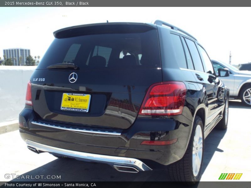 Black / Black 2015 Mercedes-Benz GLK 350