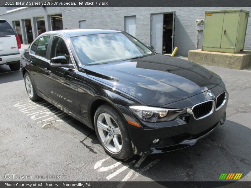 Jet Black / Black 2015 BMW 3 Series 328i xDrive Sedan