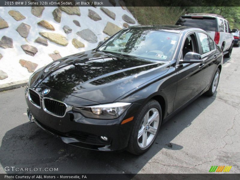Jet Black / Black 2015 BMW 3 Series 328i xDrive Sedan