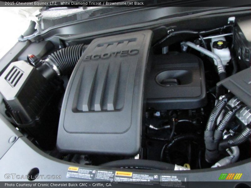 White Diamond Tricoat / Brownstone/Jet Black 2015 Chevrolet Equinox LTZ