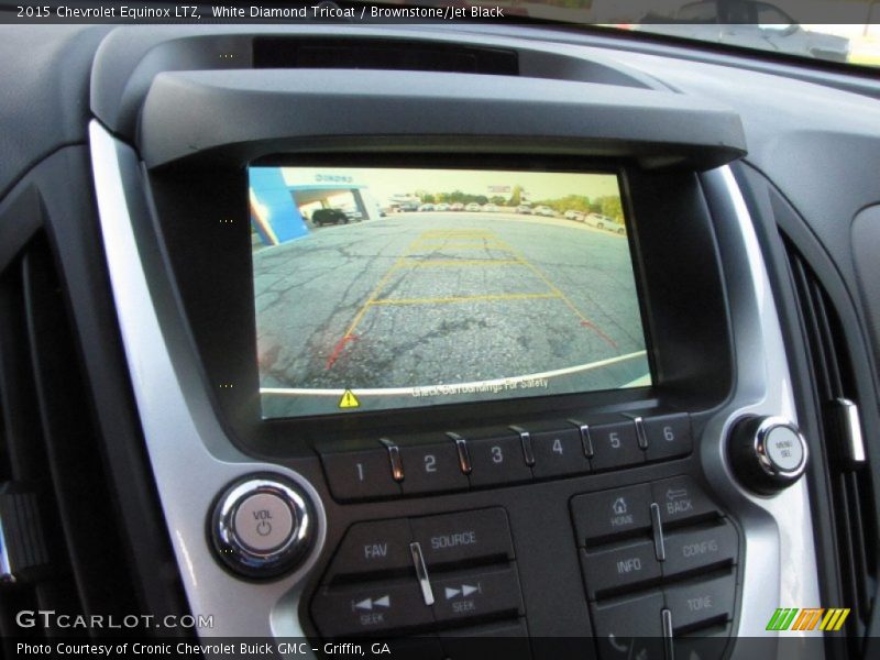 White Diamond Tricoat / Brownstone/Jet Black 2015 Chevrolet Equinox LTZ
