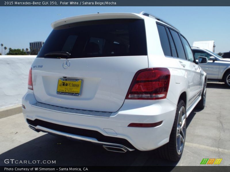 Polar White / Sahara Beige/Mocha 2015 Mercedes-Benz GLK 350