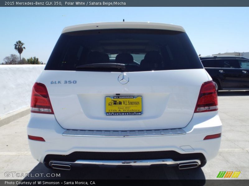 Polar White / Sahara Beige/Mocha 2015 Mercedes-Benz GLK 350