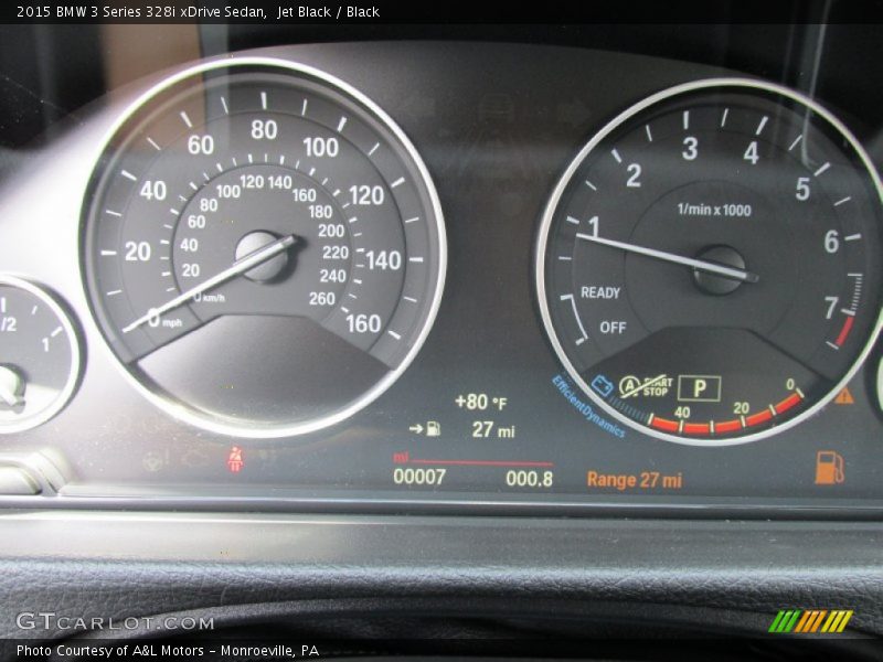 Jet Black / Black 2015 BMW 3 Series 328i xDrive Sedan