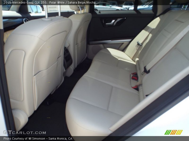 Polar White / Sahara Beige/Mocha 2015 Mercedes-Benz GLK 350