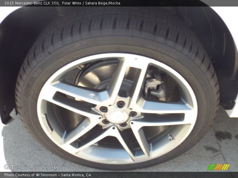 Polar White / Sahara Beige/Mocha 2015 Mercedes-Benz GLK 350