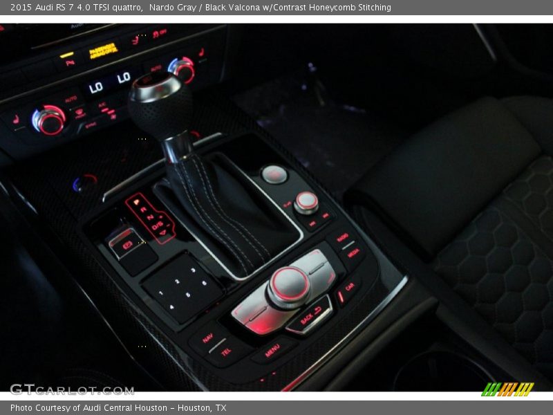 Nardo Gray / Black Valcona w/Contrast Honeycomb Stitching 2015 Audi RS 7 4.0 TFSI quattro