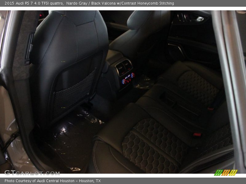Nardo Gray / Black Valcona w/Contrast Honeycomb Stitching 2015 Audi RS 7 4.0 TFSI quattro