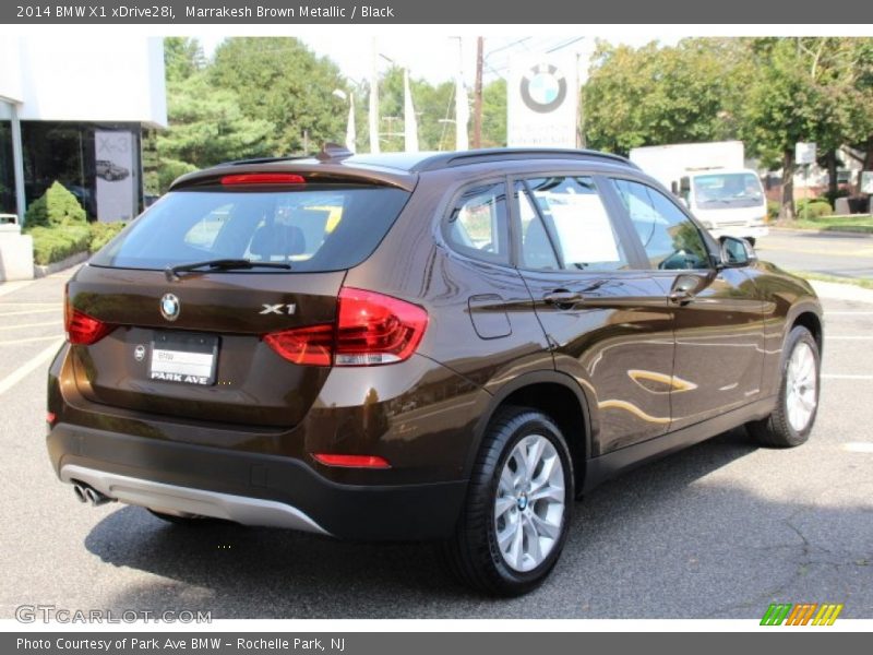 Marrakesh Brown Metallic / Black 2014 BMW X1 xDrive28i