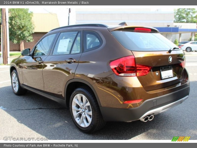 Marrakesh Brown Metallic / Black 2014 BMW X1 xDrive28i