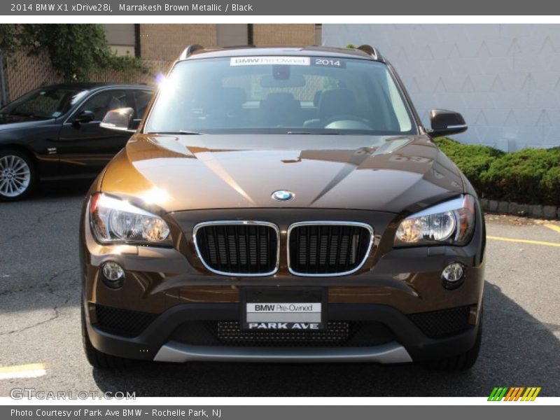 Marrakesh Brown Metallic / Black 2014 BMW X1 xDrive28i