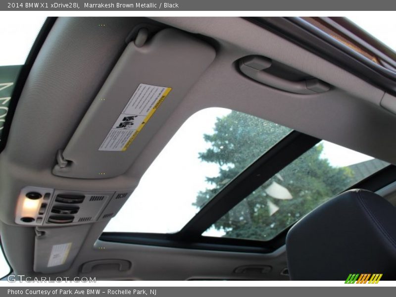 Marrakesh Brown Metallic / Black 2014 BMW X1 xDrive28i