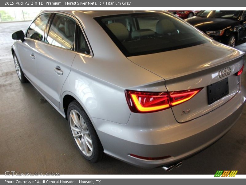 Florett Silver Metallic / Titanium Gray 2015 Audi A3 2.0 TDI Premium
