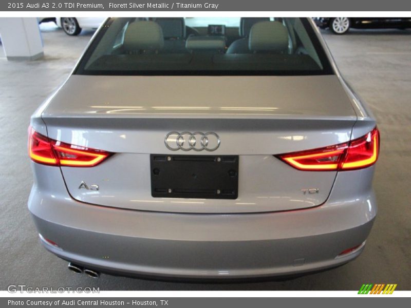 Florett Silver Metallic / Titanium Gray 2015 Audi A3 2.0 TDI Premium
