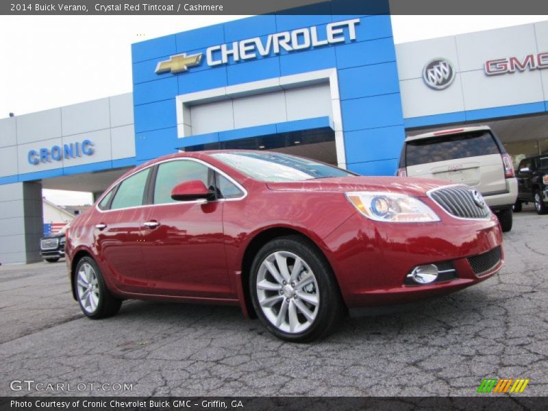 Crystal Red Tintcoat / Cashmere 2014 Buick Verano