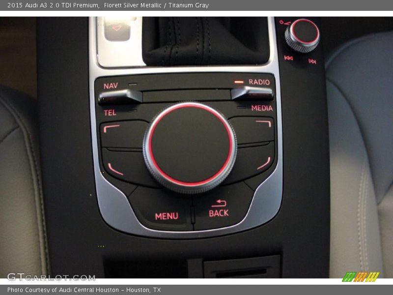 Controls of 2015 A3 2.0 TDI Premium