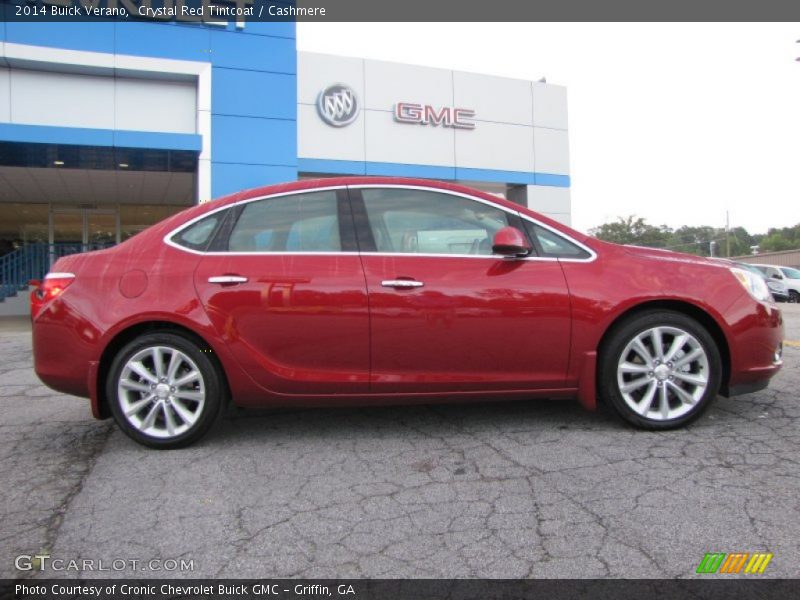 Crystal Red Tintcoat / Cashmere 2014 Buick Verano