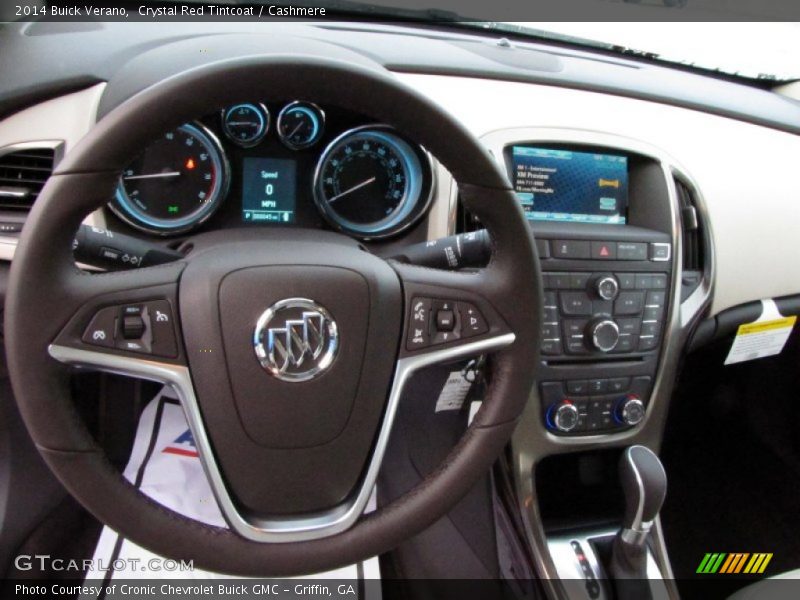 Crystal Red Tintcoat / Cashmere 2014 Buick Verano