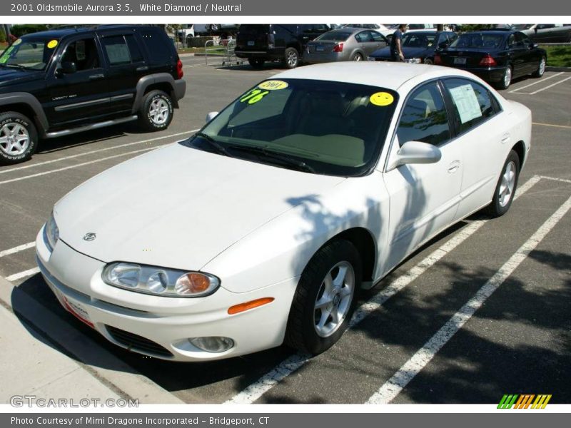 White Diamond / Neutral 2001 Oldsmobile Aurora 3.5