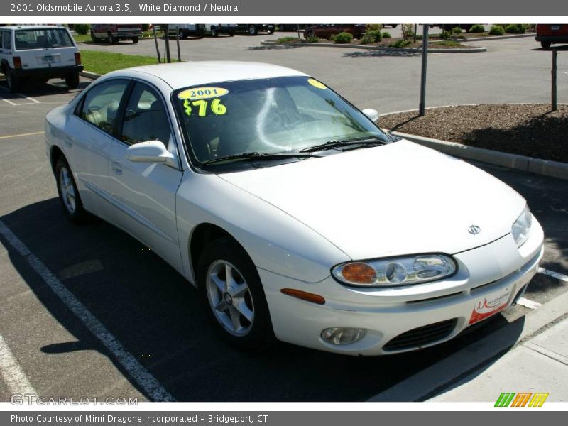 White Diamond / Neutral 2001 Oldsmobile Aurora 3.5