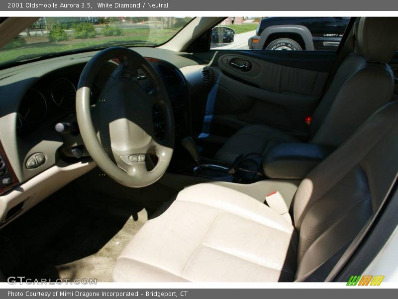 White Diamond / Neutral 2001 Oldsmobile Aurora 3.5