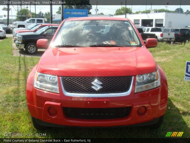 Vivid Red / Black 2008 Suzuki Grand Vitara
