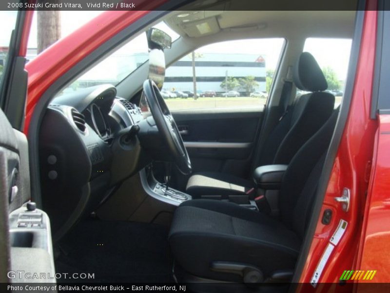 Vivid Red / Black 2008 Suzuki Grand Vitara