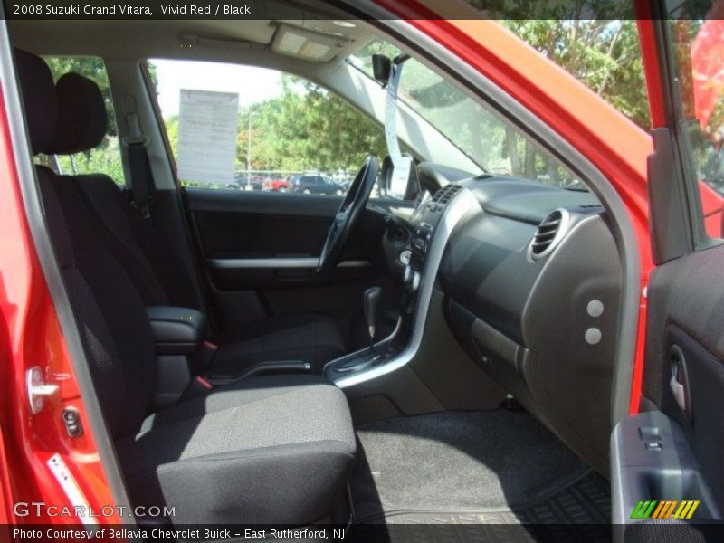 Vivid Red / Black 2008 Suzuki Grand Vitara