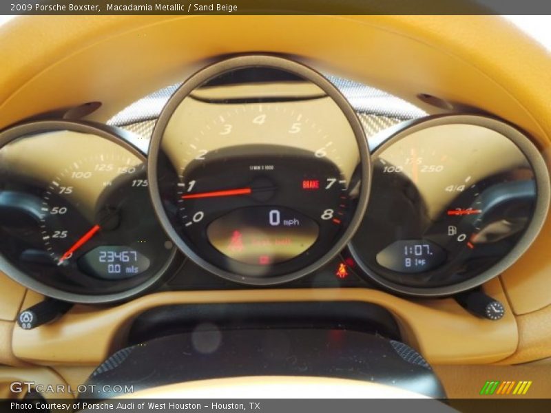 Macadamia Metallic / Sand Beige 2009 Porsche Boxster