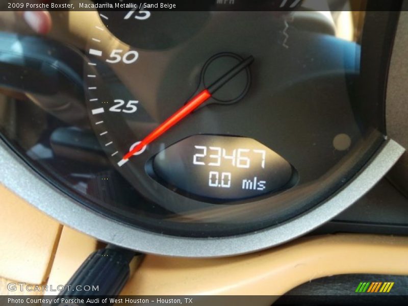 Macadamia Metallic / Sand Beige 2009 Porsche Boxster