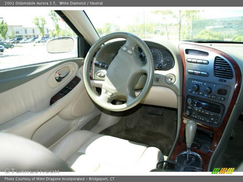 White Diamond / Neutral 2001 Oldsmobile Aurora 3.5