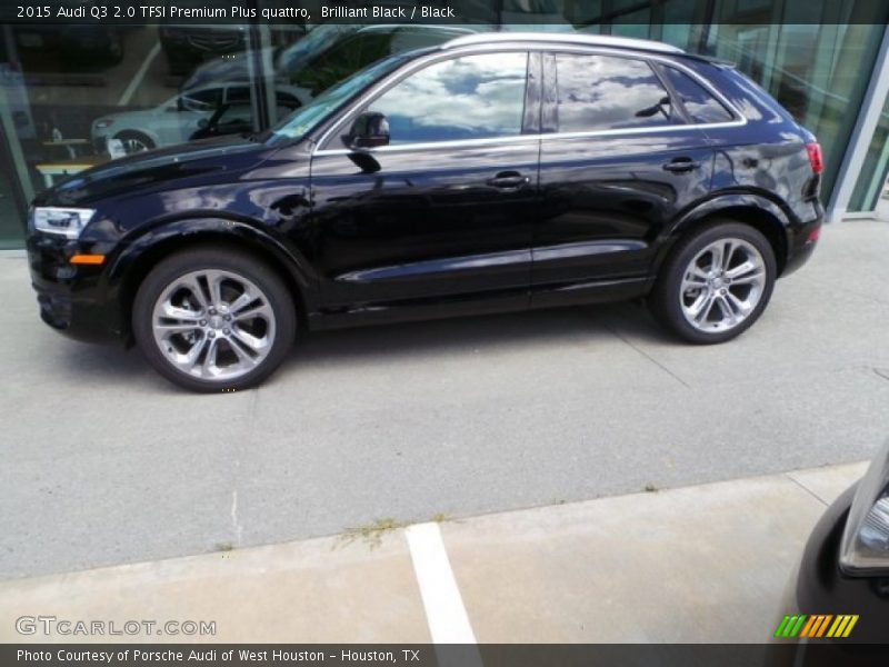 Brilliant Black / Black 2015 Audi Q3 2.0 TFSI Premium Plus quattro
