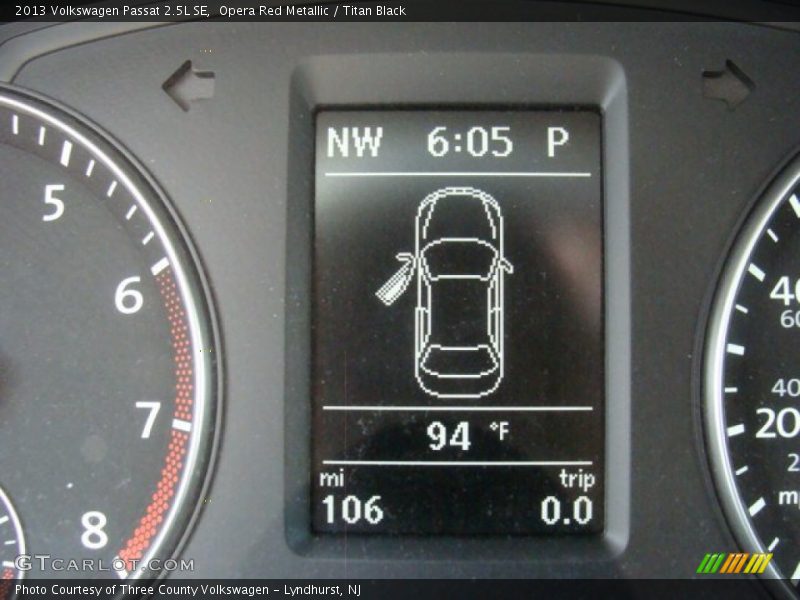 Opera Red Metallic / Titan Black 2013 Volkswagen Passat 2.5L SE