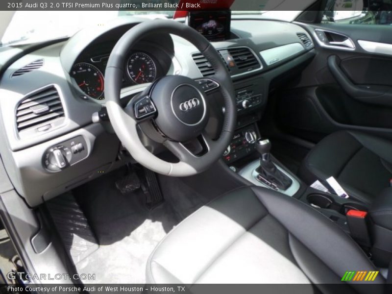 Brilliant Black / Black 2015 Audi Q3 2.0 TFSI Premium Plus quattro