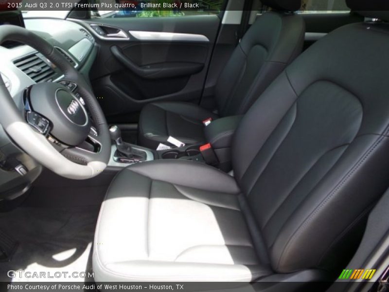Brilliant Black / Black 2015 Audi Q3 2.0 TFSI Premium Plus quattro