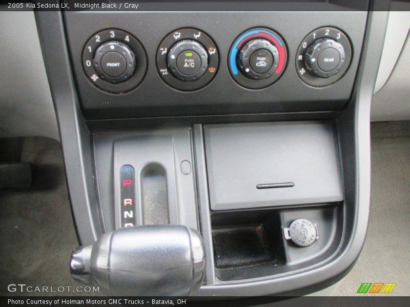 Midnight Black / Gray 2005 Kia Sedona LX