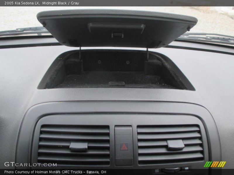 Midnight Black / Gray 2005 Kia Sedona LX