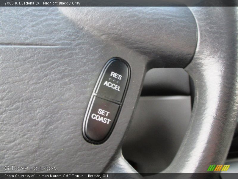 Midnight Black / Gray 2005 Kia Sedona LX