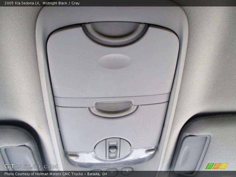 Midnight Black / Gray 2005 Kia Sedona LX