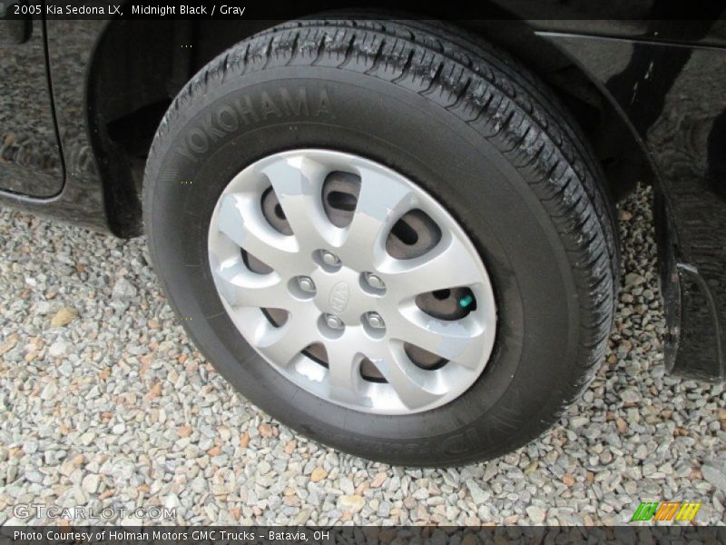 Midnight Black / Gray 2005 Kia Sedona LX