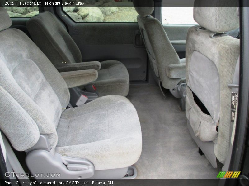 Midnight Black / Gray 2005 Kia Sedona LX