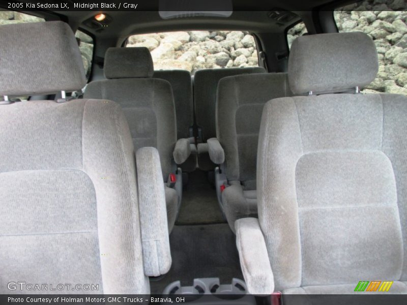 Midnight Black / Gray 2005 Kia Sedona LX