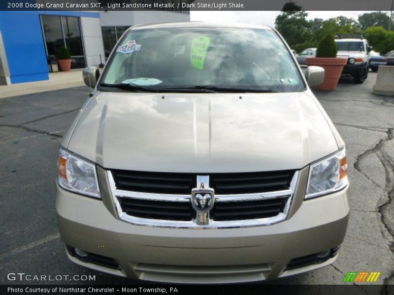 Light Sandstone Metallic / Dark Slate/Light Shale 2008 Dodge Grand Caravan SXT