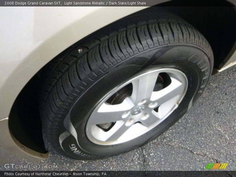 Light Sandstone Metallic / Dark Slate/Light Shale 2008 Dodge Grand Caravan SXT
