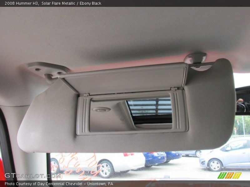 Solar Flare Metallic / Ebony Black 2008 Hummer H3