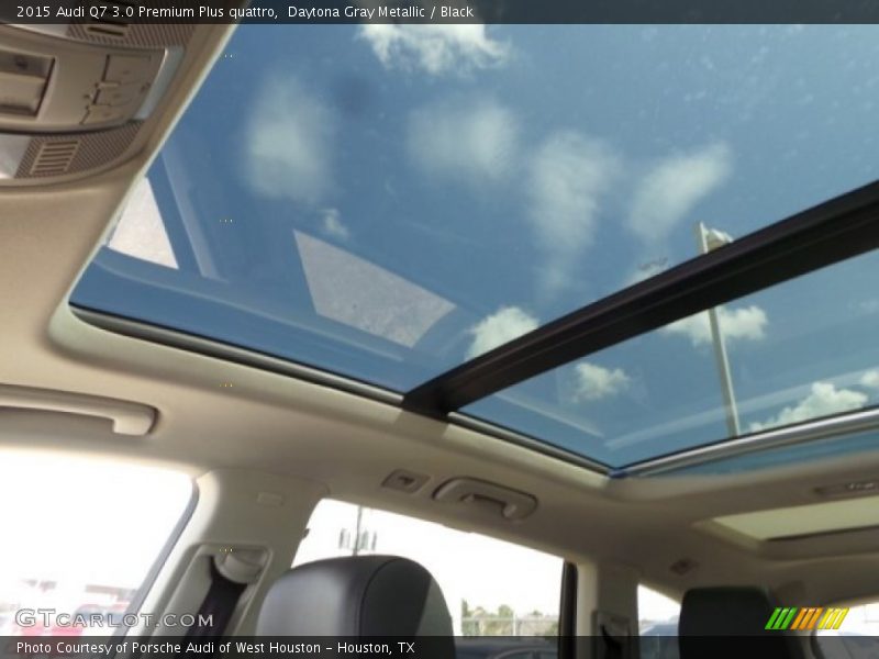 Daytona Gray Metallic / Black 2015 Audi Q7 3.0 Premium Plus quattro
