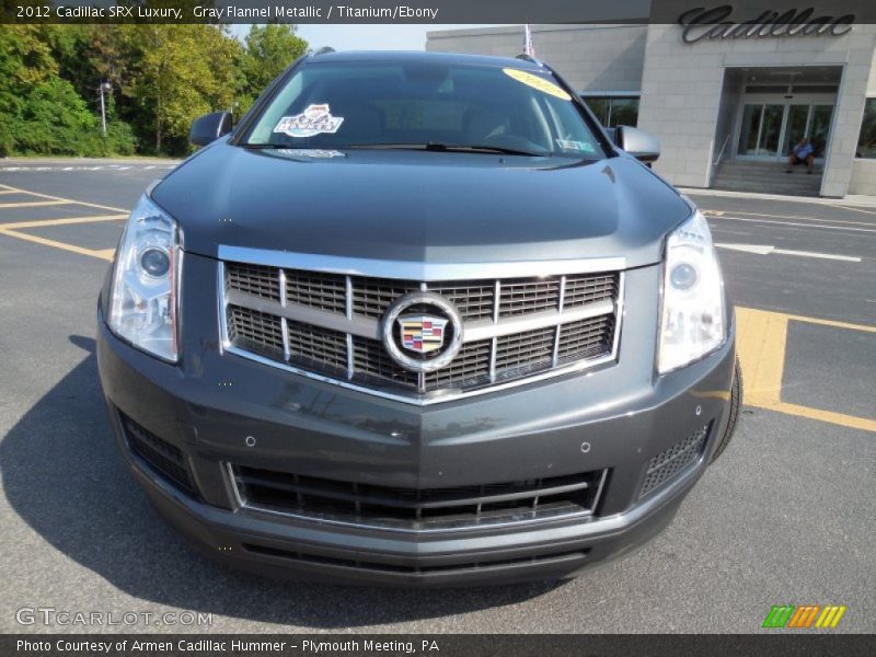 Gray Flannel Metallic / Titanium/Ebony 2012 Cadillac SRX Luxury